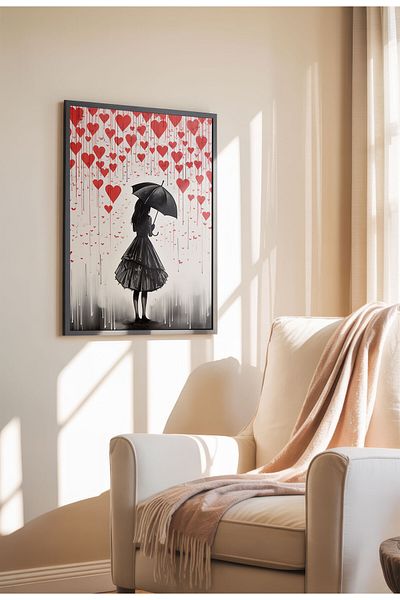 21mxm Street Art Poster, Vibrant Graffiti Portrait, Frameless Modern Canvas, Urban Vibe 2025