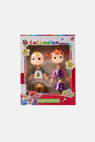 Cocomelon 3 Pieces To Connect Stacking Character Toy