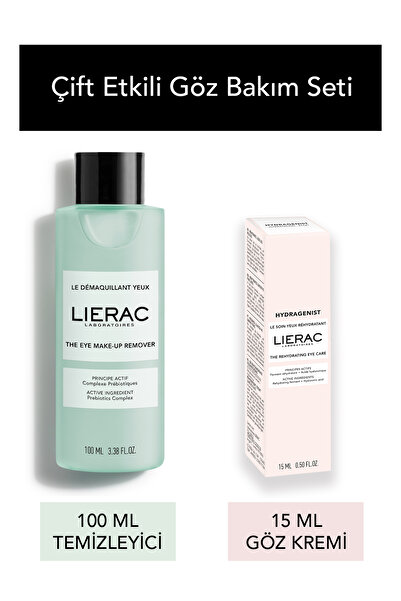 Lierac Çift Etkili Göz Bakım Seti– Temizleyici + Hydragenist Göz Kremi