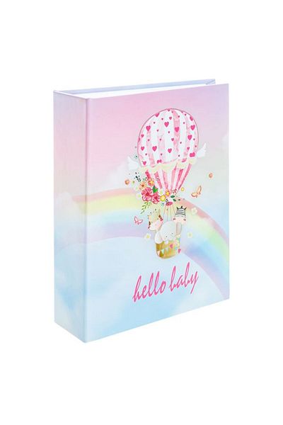 OEM Pink Hot Air Balloon Photo Album 100 Pictures Guda