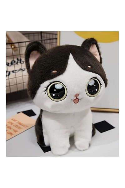 victiny Plush Toy - Cute and Fluffy Black Cat VICTINY® / 25 cm