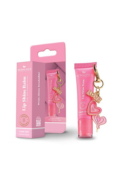 probio balance Lip balm with glossy effect, Candy Girl, BioBalance, 10 ml