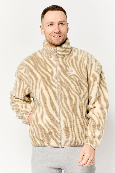 adidas Men Sportswear Fit Long Sleeve Outdoor Sweatshirt, Multicolor