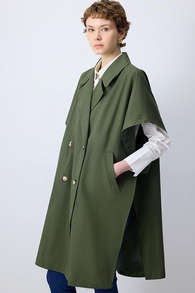 Touché Privé Kruvaze Gabardine Trench Vest