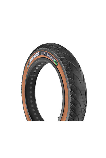 Compass 20x4.0 3mm Zırhlı Fat Bike Bisiklet Dış Lastik Amber