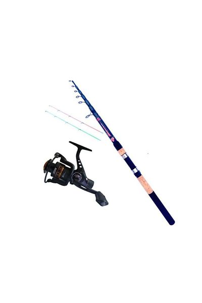 prokarpfishig Set lanseta feeder tele 3.9m si mulineta XP30R