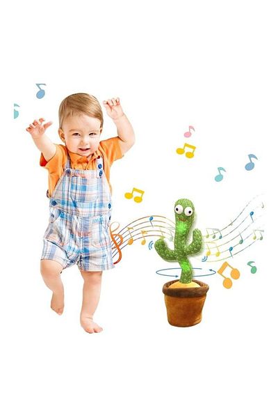 Generic Electric Dancing Cactus Plant Stuffed Toy With Music