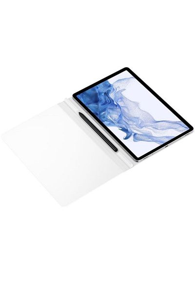 Samsung Tab S8 Case Note View Cover | White