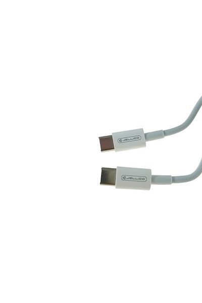 OEM Premium data and power cable, PD60W, USB Type C male to USB Type C male connectors, JELLICO B1