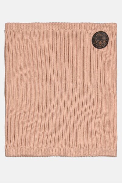 IKKS Kids Girl Ribbed Knit Scarves, Powder Pink