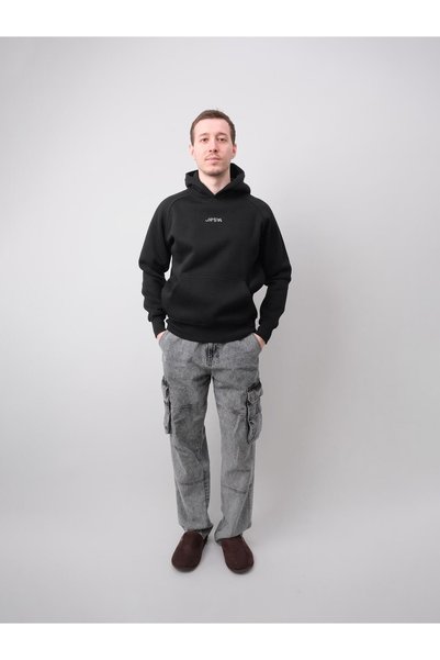 Jordanred Offday, Siyah Kapüşonlu Sweatshirt