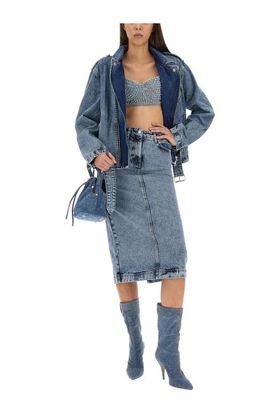 Moschino Jeans Simbolul păcii pentru motocicliști