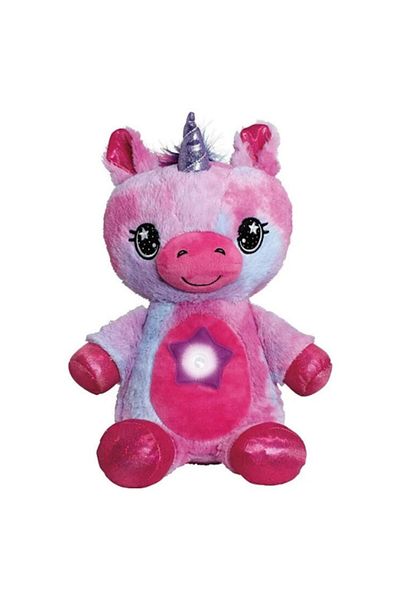 victiny Star Belly Unicorn Projection Toy VICTINY® White-Pink / Multicolor 25 cm