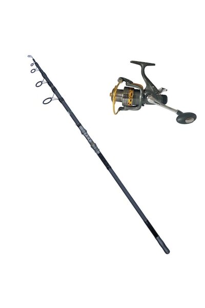 prokarpfishig Pachet lansetă și mulinetă din carbon Diamant Alb Splendid 3,6 ...