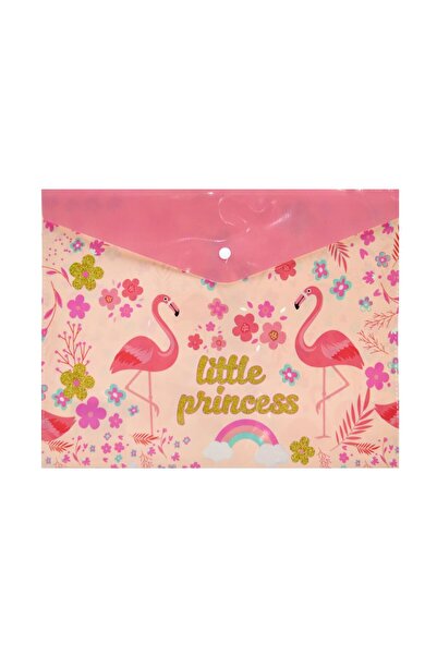 Barbie Mikro A4 Çıtçıtlı Dosya Kız Temalı (1 Adet)