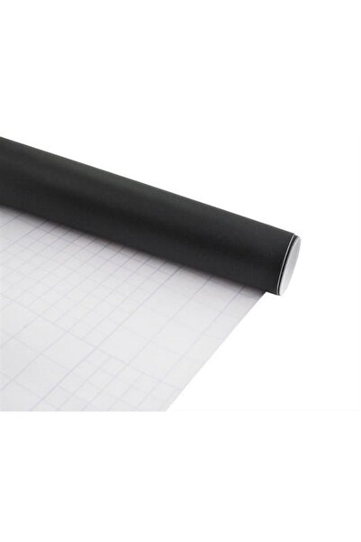 ideal STORE idealSTORE Black Chalkboard with Self-Adhesive Chalk, For Writing and Drawing, Includes White Chalk and