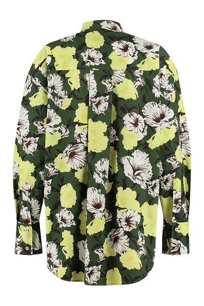 MSGM Msgm Printed Cotton Shirt