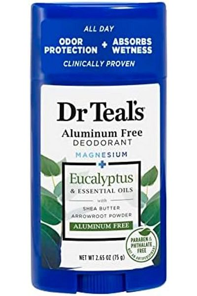Dr Teals Dr Teal's Aluminum Free Deodorant - Eucalyptus - Paraben & Phthalate Free - 2.65 oz
