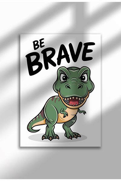 21mxm Kids Motivational Poster, Cute Animal Canvas, Nursery Wall Art, Little Dreamers 2025