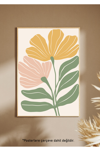 One Little Happiness Αφίσα σε στυλ Bohemian Αισθητική αφίσα τοίχου, αφίσα χωρ...