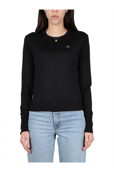Vivienne Westwood Tricou cu broderie Orb