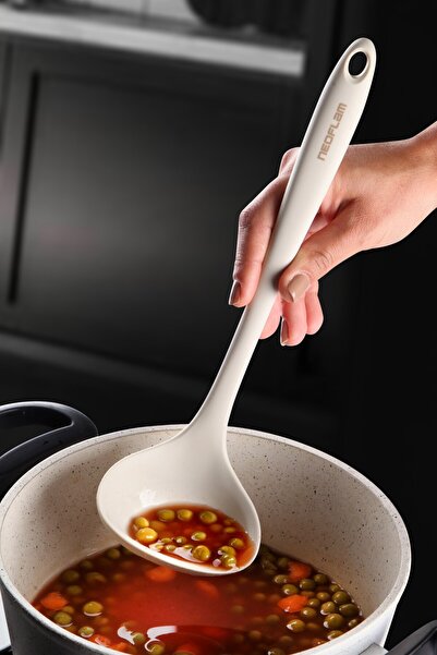 NEOFLAM Silicone Ladle Beige