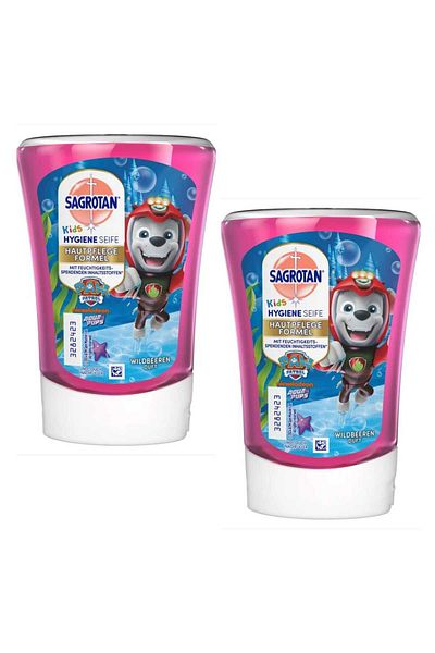 Dettol Sagrotan Kids sensor antibacterial refills, berries, 250 ml x2, Dettol compatible