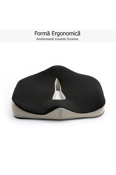 BETTER POSTURE Premium orthopedic seat cushion and Lite lumbar cushion for office or car