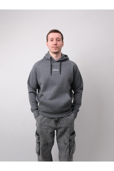 Jordanred Offday, Antrasit Kapüşonlu Sweatshirt