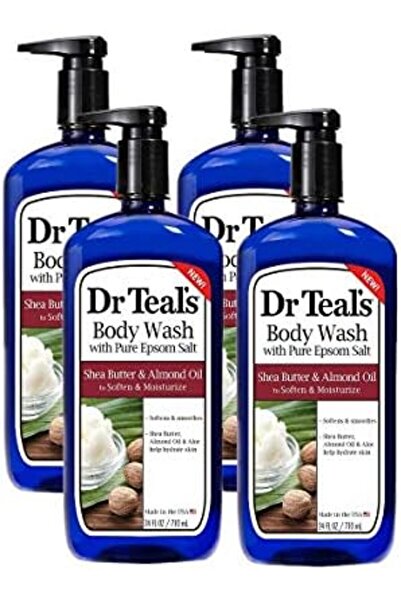 Dr Teals غسول الجسم بملح إبسوم للاستحمام مع مضخة من دكتور تيلز - زبدة الشيا و...