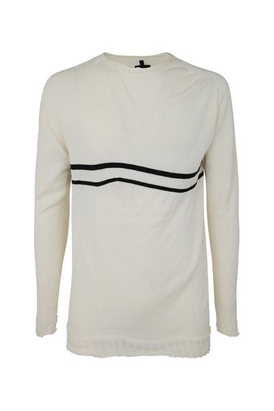 MD75 Md75 Striped Round Neck Pullover Clothing