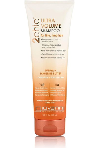 Giovanni 2chic Tangerine and Papaya Ultra-Volume Shampoo, 8.5 oz