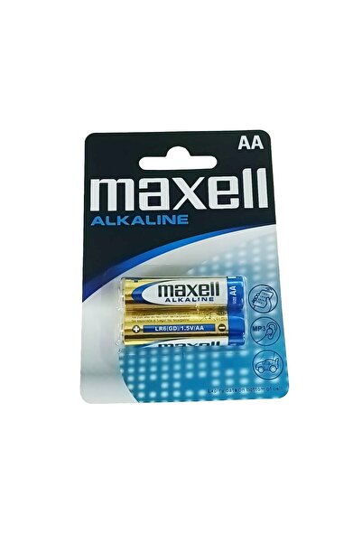 Maxell Set 2 baterii alcaline LR06 tip AA, Maxell, in blister
