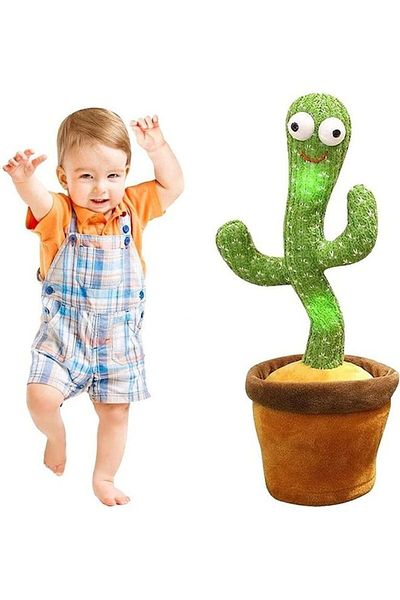 Generic Cactus Plush Stuffed Toy With Music
