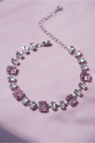 AŞIK ACCESSORIES White Pink Waterway Bracelet