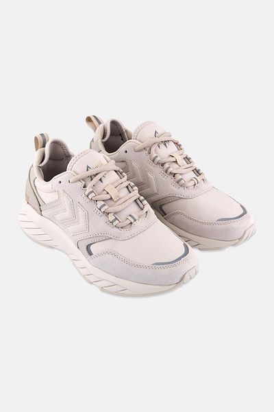 hummel Kids Boy Marathona Reach Lx Tonal Rib Lace Up Outdoor Shoes, Grey