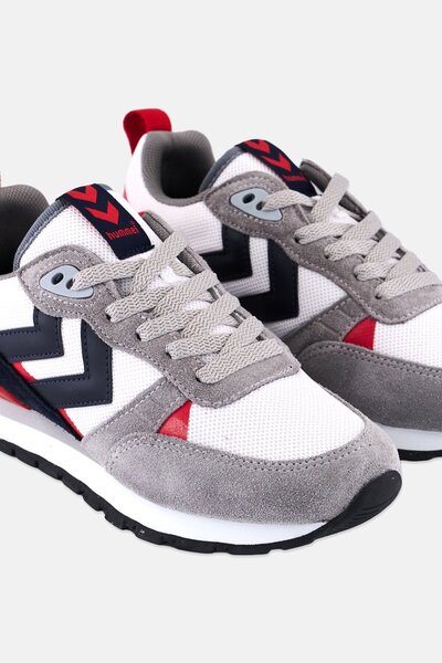 hummel Kids Boy Lace Up Outdoor Shoes, Grey