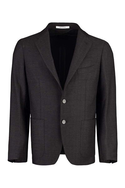 Tagliatore Tagliatore Single-Breasted Virgin Wool Jacket