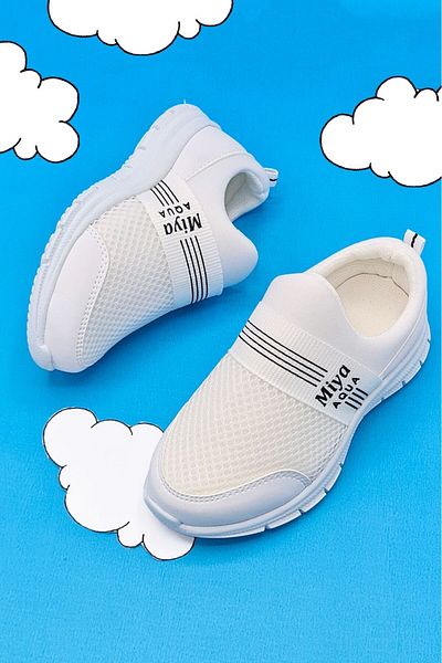 BYRAMSE Unisex Comfortable Flexible Daily Laceless Lightweight Children's Sports Shoes