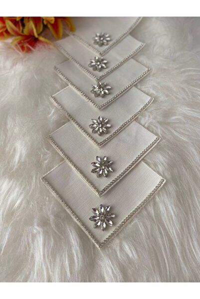 BÜŞRA Coffee side presentation napkin set of 6