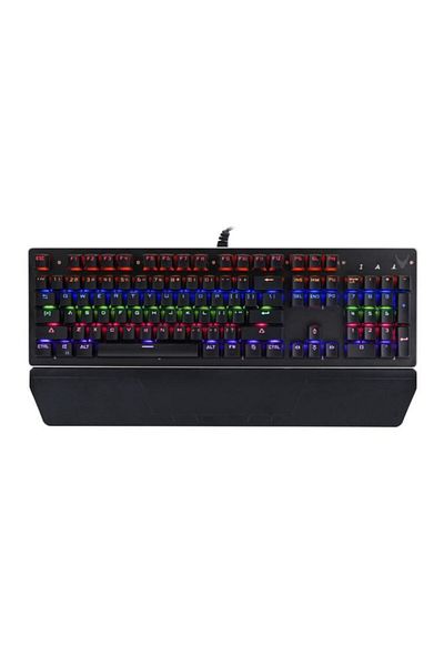 Omega OMEGA VARR Fighter 44631 USB mechanical keyboard, with RGB lighting