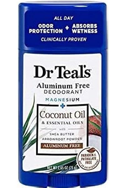 Dr.Derimax Dr Teal's Aluminium Free Magnesium plus Coconut Oil Deodorant 75 g