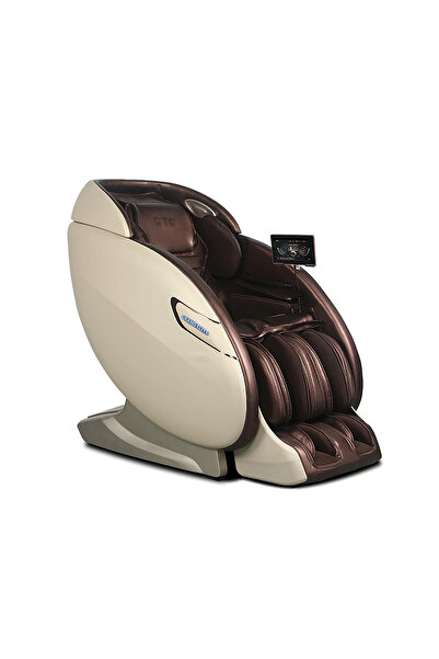 BACK COMFORT كرسي مساج فاخر بـ 10 برامج تلقائية - بني - راحة الظهر