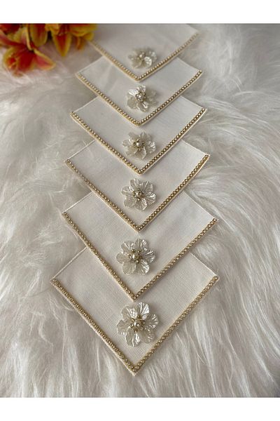 BÜŞRA Coffee side presentation napkin set of 6
