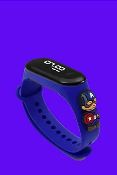 REVOPRO Figürlü Dijital Led Çocuk Saati Dokunmatik Ekranlı Su Geçirmez Oyunca...