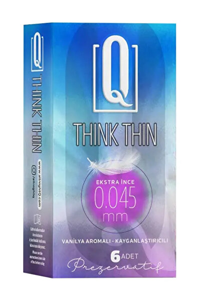 Genel Markalar Extra İnce Prezervatif - 0.045 mm Ultra Hassas 6'lı Paket (Van...