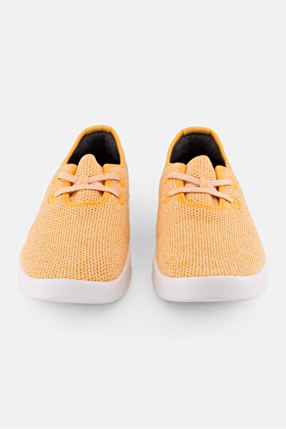 Allbirds Men Tree Skippers Lace Up Casual Shoes, Orange