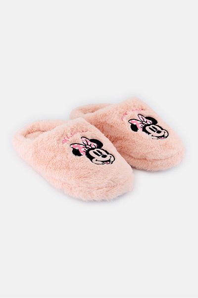 Disney Women Micky Mouse Slip On Slippers, Multicolor