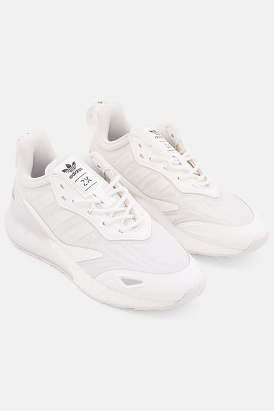 adidas Men ZX 2K BOOST 2,0 Lace Up Sport Shoes, Off White