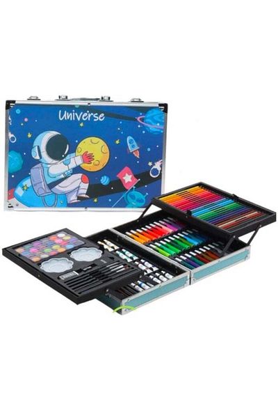 Toybox Drawing Art Set 145pcs 2 Layers Kids Art Supplies for Drawing Painting